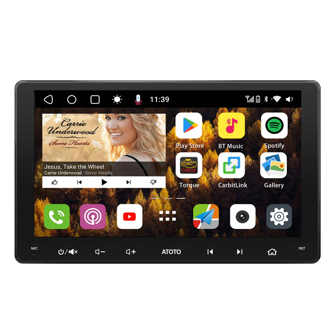 ATOTO S8 Premium Double-DIN 9" Display with Wireless CarPlay & Android Auto