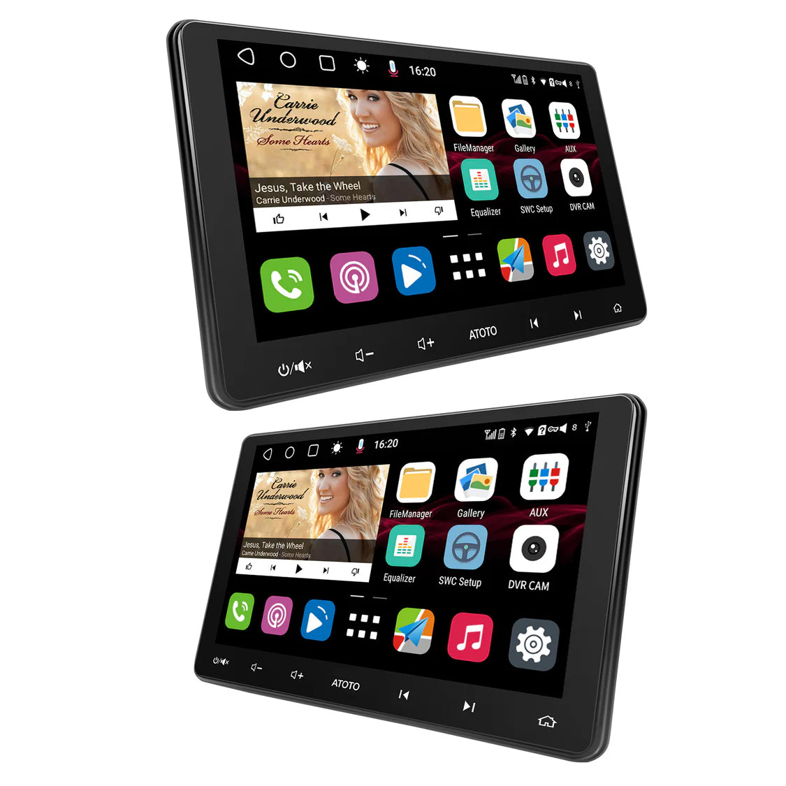 ATOTO S8 Standard Double-DIN 10" Display with Wireless CarPlay & Android Auto