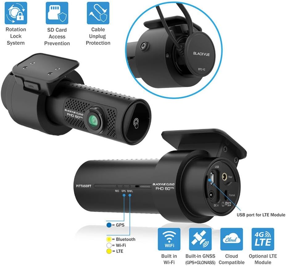 BlackVue DR770X-2CH Full HD Dual-Channel Dashcam