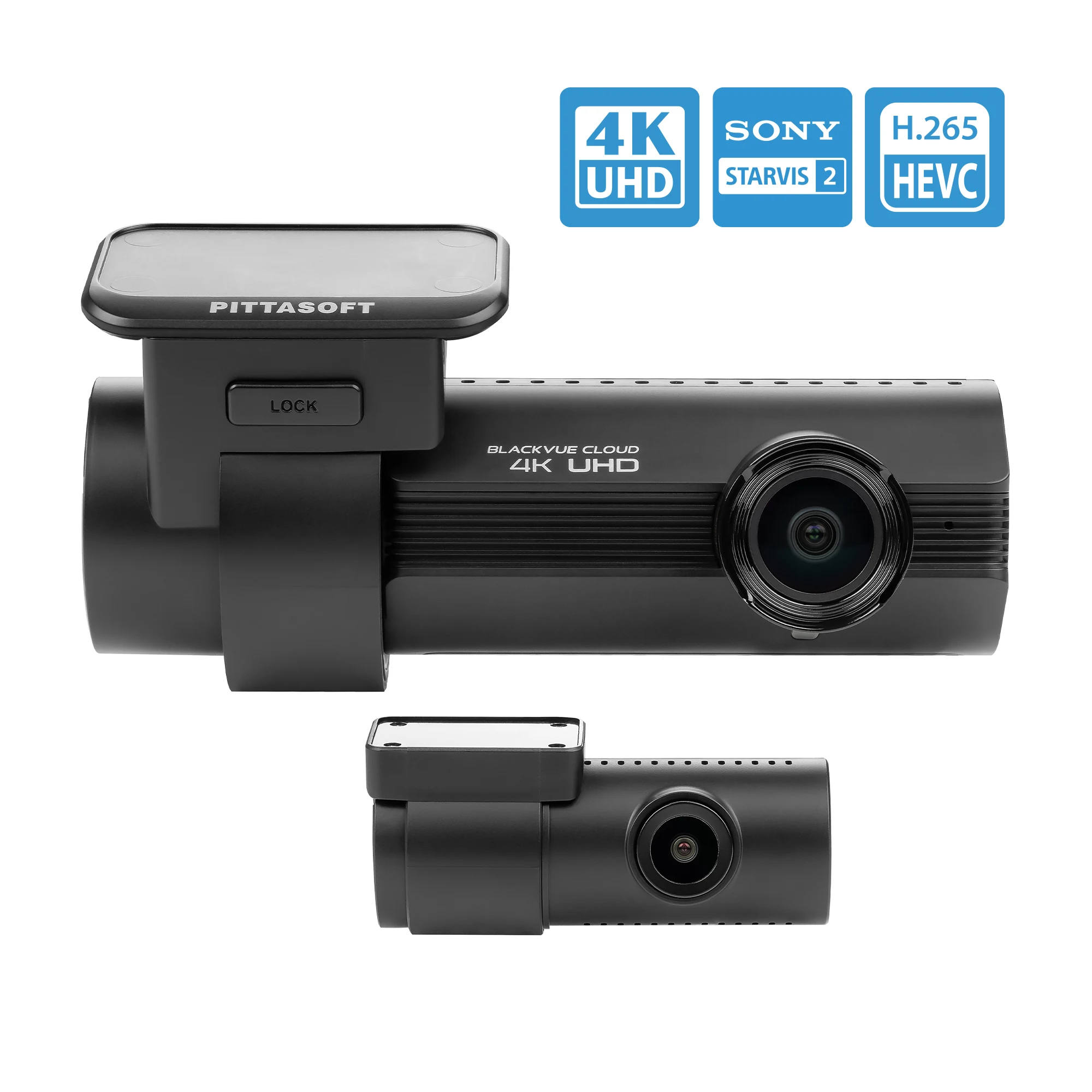 BlackVue DR970X-2CH Plus 4K UHD Dual-Channel Dashcam