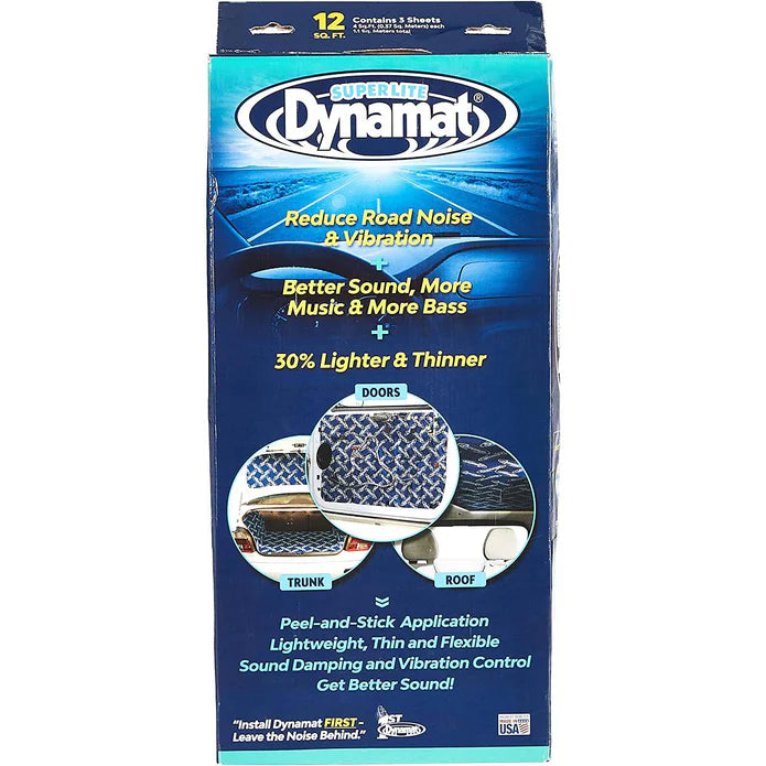 Dynamat SuperLite Sound Deadener – 18" x 32" Sheets (Set of 3)