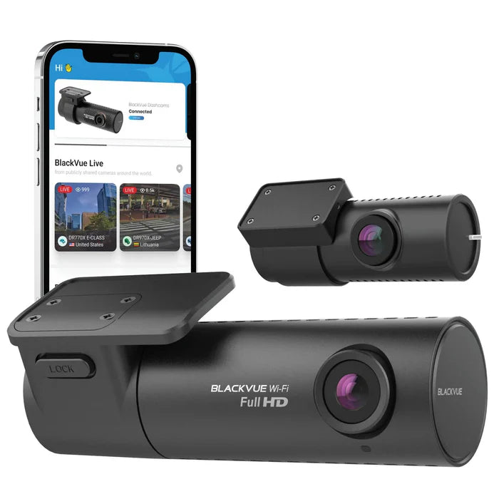 BlackVue DR590X-2CH Full HD Entry-Level Dual-Channel Dashcam