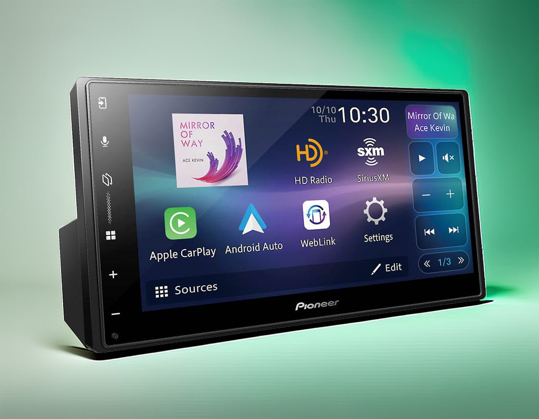 Pioneer DMH-W3000NEX Multimedia Receiver with Wireless Apple CarPlay, Android Auto, & Bluetooth